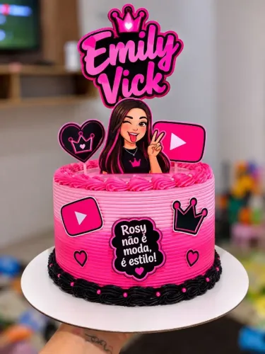 Venha encomendar conosco seu bolo personalizado.