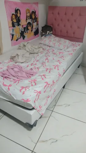 Cama king solteirão