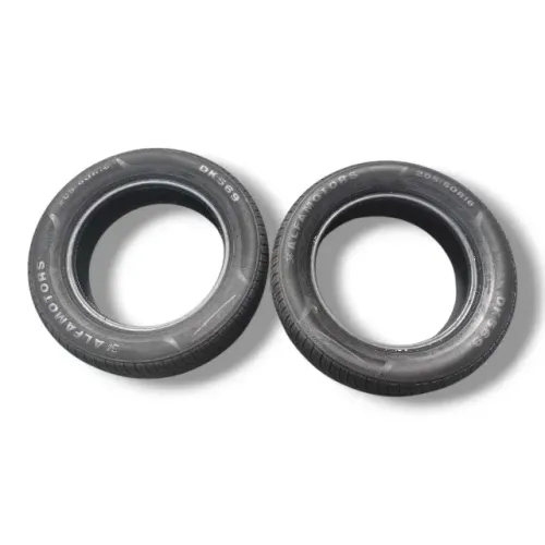 Par pneu alfamotors 205/60 r16 usado