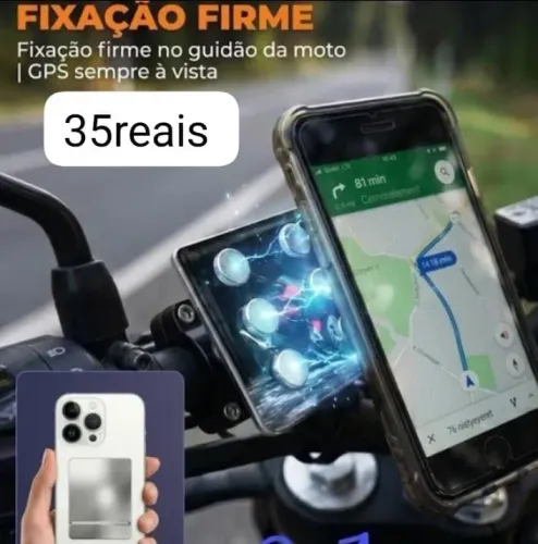 SUPORTE PARA CELULAR COM IMA MEGA FIXAÇÃO PROMOÇÃO R$35