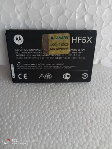 Bateria Motorola HF5X -Smartphone vintage