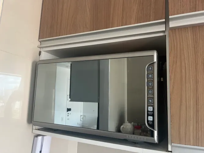 Microondas com defeito