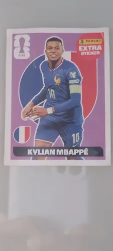 Figurinha copa 2026 Mbappé roxo