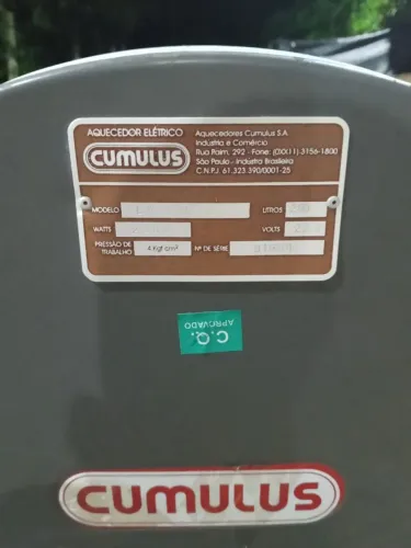 Reservatório boiler 
