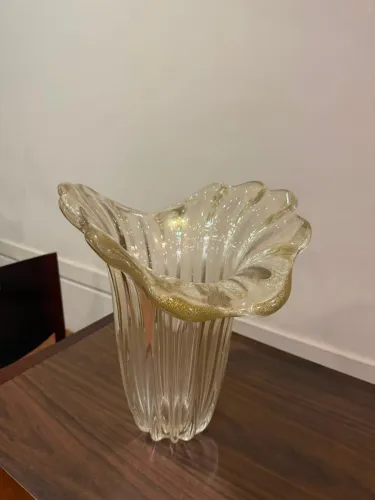 Lindo vaso de murano