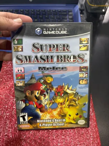 Jogo seminovo Super Smash Bros Melee