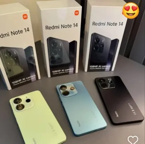 Xiaomi Redmi Note 14 4G - 256GB / 8GB - Versão Global + Capinha e Película - Lacrados!!!!!