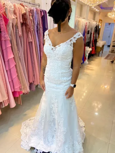 Vestido de noiva nunca utilizado com NF