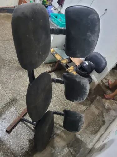 Cadeira de espera 3 lugares