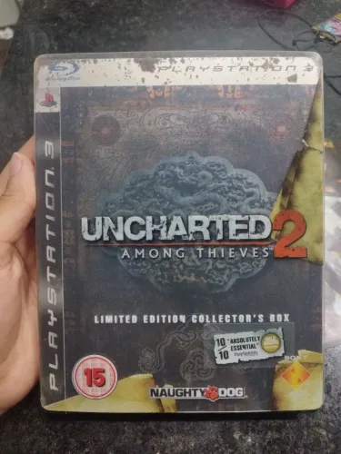 Uncharted 2 steelbook limited edition collector's box ps3