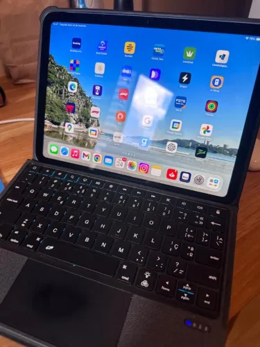 iPad 10 geração 64GB + Pencil + Teclado + Capa