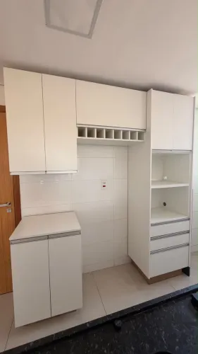 Armário de cozinha planejado branco
