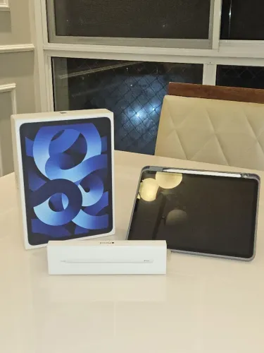 iPad Air 5ª geração M1 64GB Wi-Fi + Apple Pencil 2