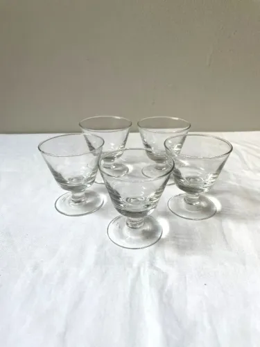 Mini Copo de Vidro para Bebidas (5 Unidades)
