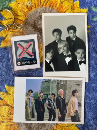Chaveiro do TXT + polaroid