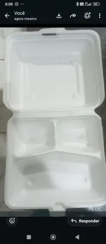 Marmitex 3 divisórias