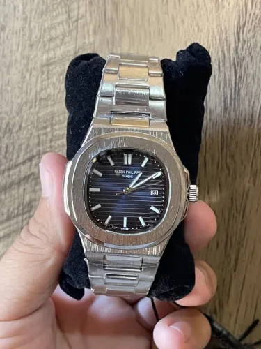 Relógio de luxo Masculino pulseira de aço