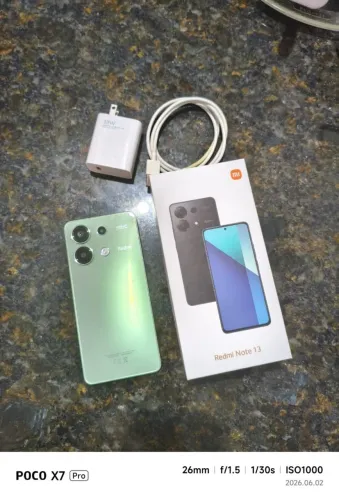 Xiaomi redmi note 13 de 256gb em estado de novo 