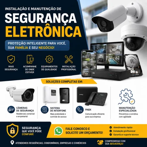 Técnico de segurança eletrônica