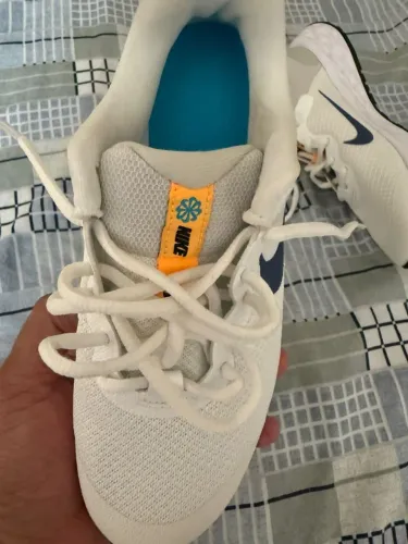 Nike Revolution 6 "Summit White/Diffused Blue/Light Bone" Grade School Boys' Run