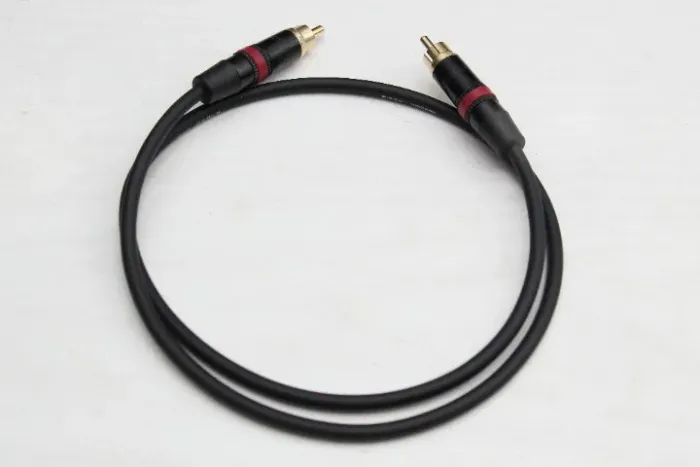 cabo coaxial de audio de interconexão SPDIF Mogami 2964 75 ohms de 0,75 m
