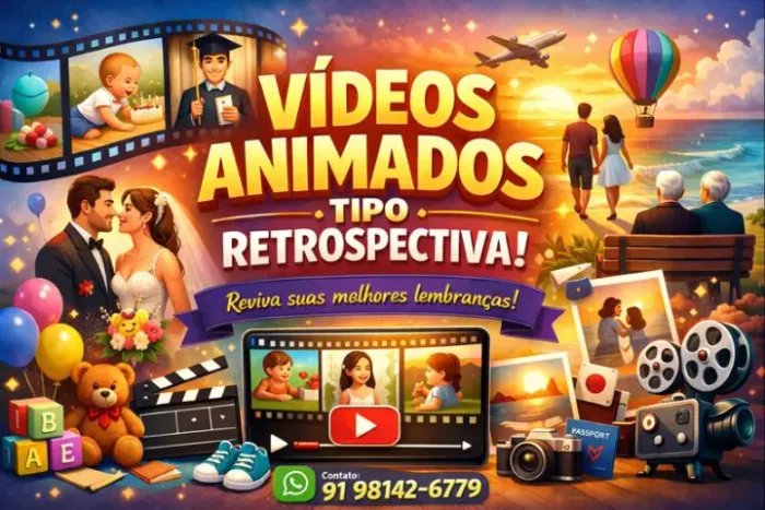 Retrospectiva e Convites Animados