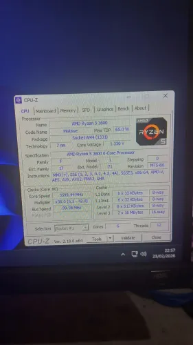 processador ryzen 5 3600