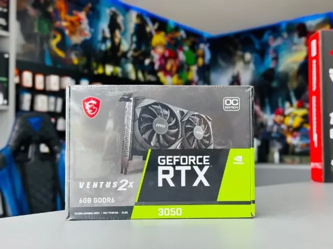 Placa de Video MSI RTX 3050 6GB - Loja LW Tech