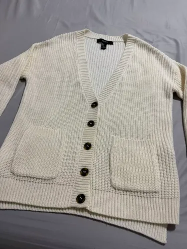 CASACO DE LÃ (MALHA) FOREVER 21