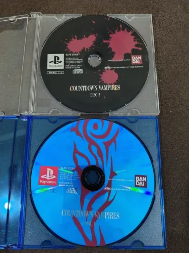 Jogo ps1 original countdown vampires e galerians
