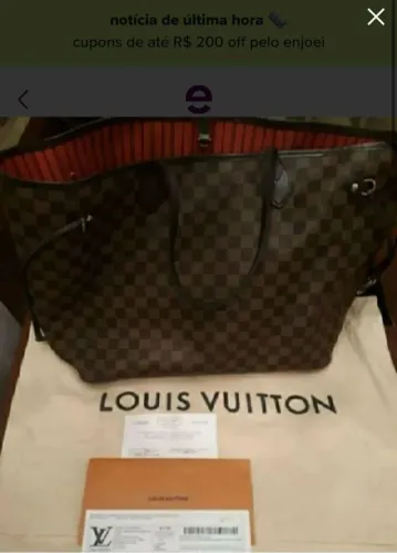 Bolsa Louis Vuitton Neverfull 