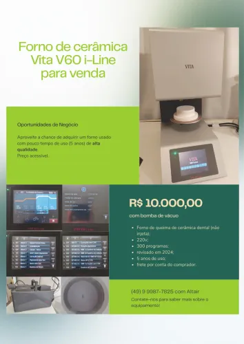 Forno de Cerâmica Vita V60 I-Line 
