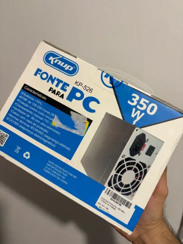 Fonte 350w Knup