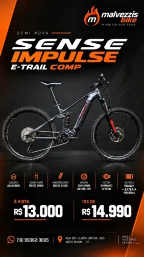 Sense Impulse E Trail Comp tamanho 17