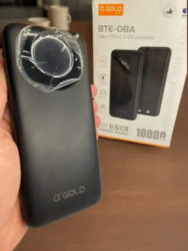 Carregador Portátil Power Bank 1000Ah BTE-08A A?Gold an7