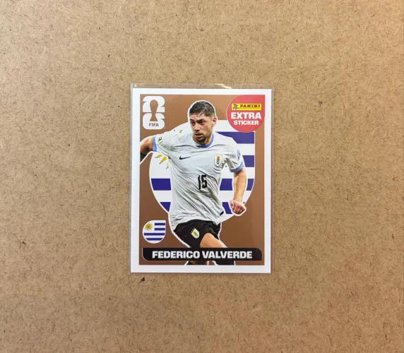 Figurinha Legend Valverde Bronze