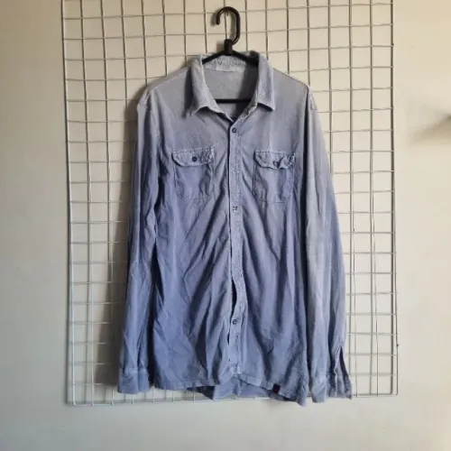 Camisa Masculina Manga Longa TNG Original Semi Nova Algodão