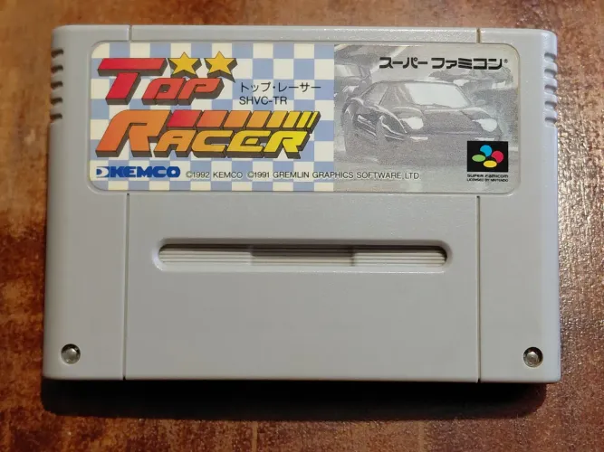 Top Gear/Top Racer para Super Famicom/Super Nintendo 