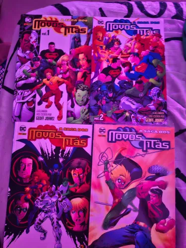 A Saga dos Jovens Titãs 1 ao 4