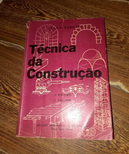 Técnica Da Construção 2 Volumes Celso Cardão