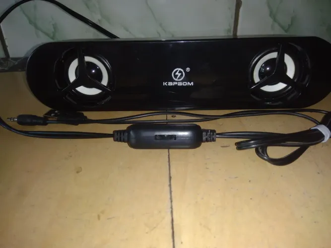Caixa de som para Pc ou celular 