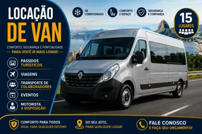 Locação de van executiva