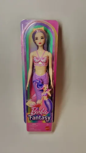 Barbie Sereia Fantasy Lilás Mattel