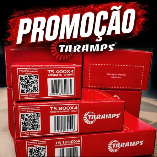 Módulo amplificador Taramps TS400 TS800 TS1200 PROMOÇÃO