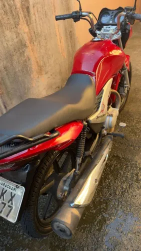 Honda cg titan 150 mix ex flex com rodas de liga leve 