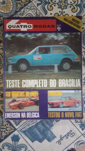 Revista Quatro Rodas Brasília 1973