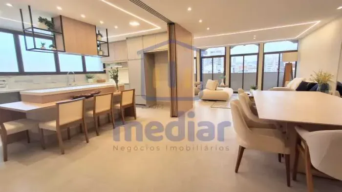 Exclusividade e Sofisticação, apartamento 270m², 3 Suítes, 2 Vagas - Vila Rica, Boqueirão