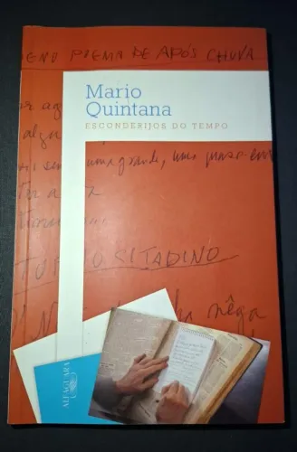 Livro Esconderijos do tempo Mário Quintana