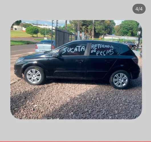 Sucata retirada de peças Chevrolet Vectra Gt 2010/2011