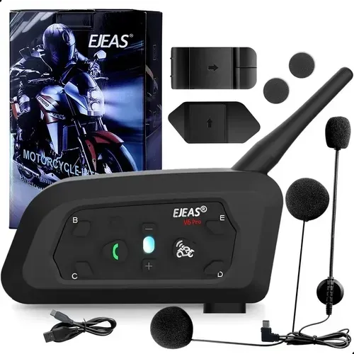 Intercomunicador EJEAS V6 PRO + Original 
